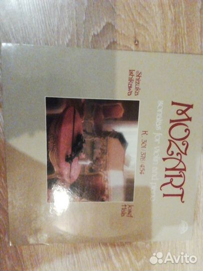 Виниловые пластинки Моцарт 6 штук импорт+мелодия