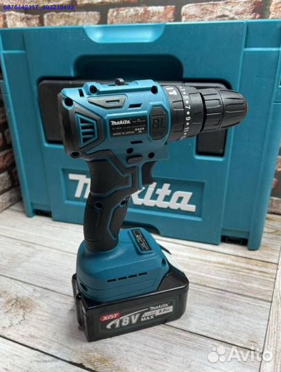 Набор Makita 2в1 Шуруповерт, гайковерт (Арт.19343)