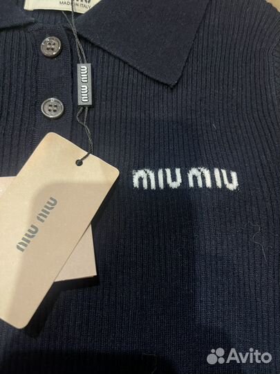 Поло Miu Miu размер 44