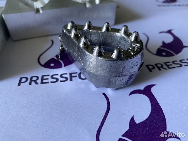 Форма чпу для литья грузил «Гриппа №1»