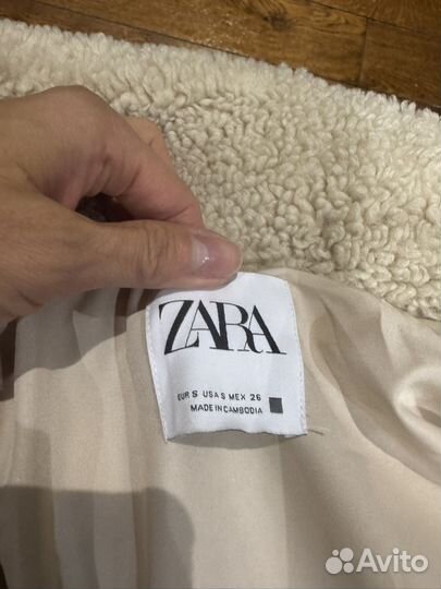 Шуба zara 42