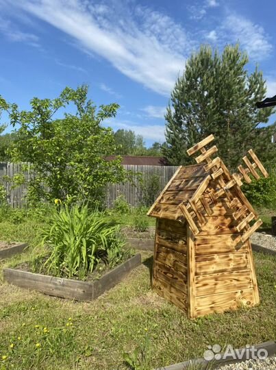 Декоративная мельница для сада