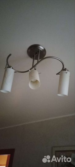 Люстра потолочная бу
