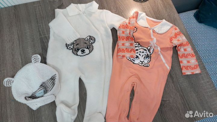 Одежда на девочку пакетом 68-74-80