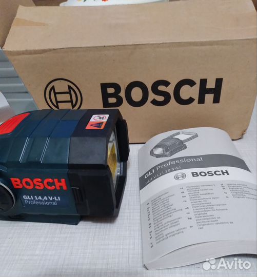 Bosch GLI 14,4 V-LI Аккумуляторный фонарь