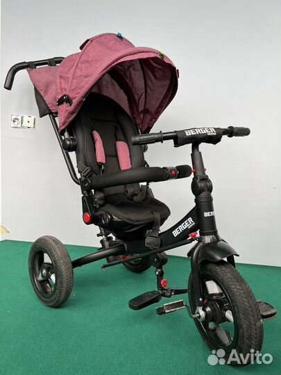 Детский велосипед с ручкой бу