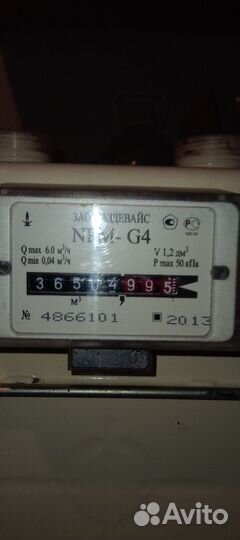 Газовый счетчик NPM-G4