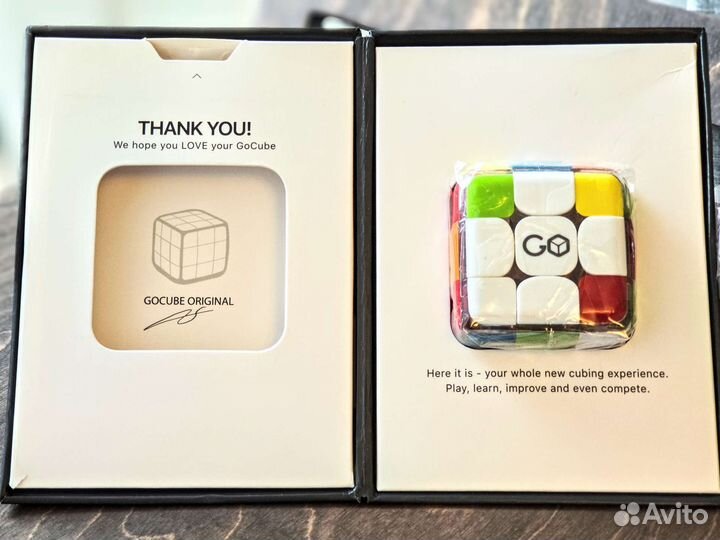 Кубик Рубика Particula GO Сube 3x3 Прозрачный