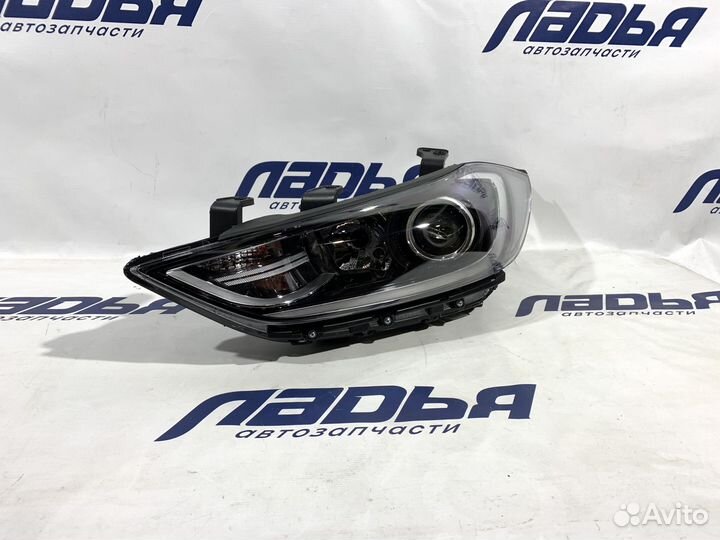 Фара hyundai elantra 16-19 левая