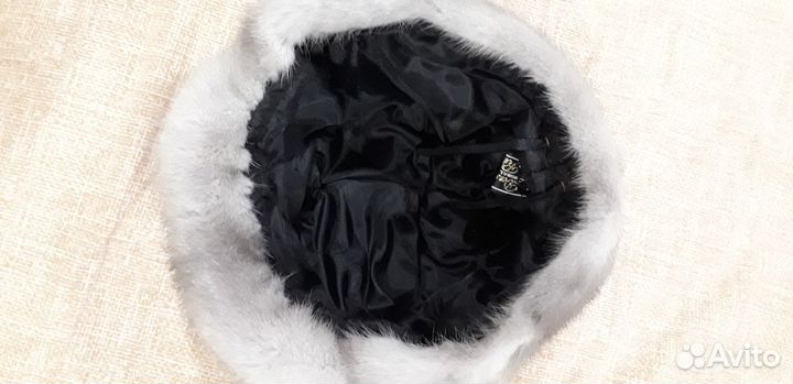 Шапка норковая женская
