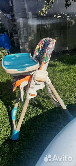 Стульчик для кормления chicco polly