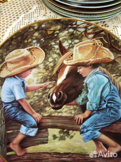 Тарелка декоративная от Хелен Ремпел 1983 г