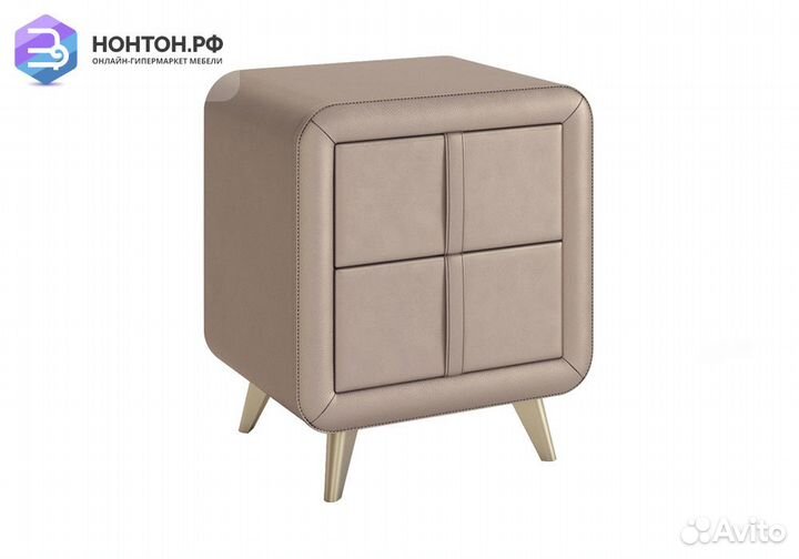 Тумба прикроватная Софи бронза