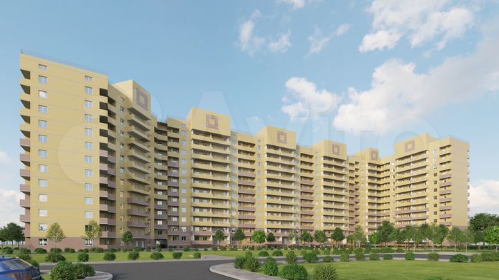 2-к. квартира, 57,5 м², 4/12 эт.