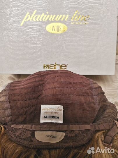 Парик из очень густых натурал. волос 54см Италия