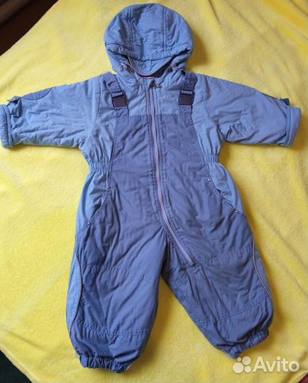 Комбинезон демисезонный р80 с зимней подстежкой