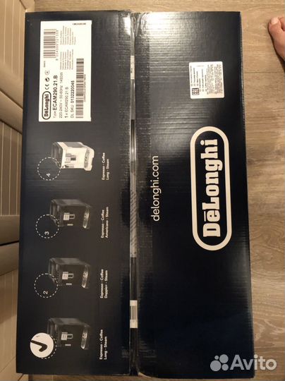 Кофемашина delonghi magnifica evo ecam 290.21B S11