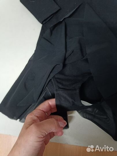 Купальник гимнастический с юбочкой