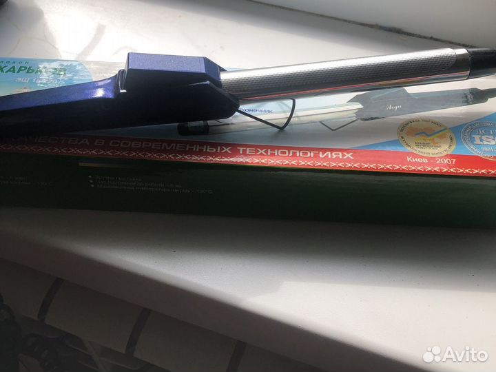 Плойка для волос новая