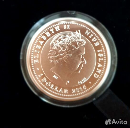 Монета серебряная 