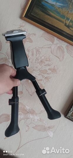 Подножка для велосипеда двойная