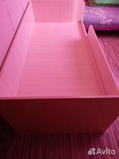 Детская кровать выдвижная двухместная