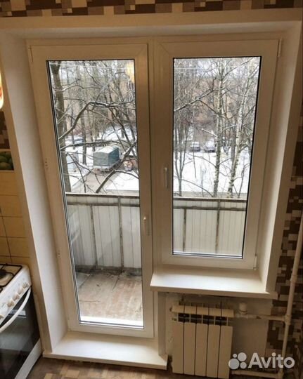 Установка окон пвх, алюм. конструкций, перегородок