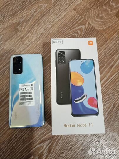 Xiaomi Redmi Note 11, 4/128 ГБ