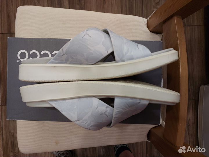 Сандалии шлёпанцы ecco 38 размер