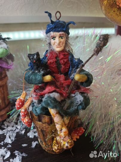 Ватные елочные игрушки#герои любимых мультфильмов