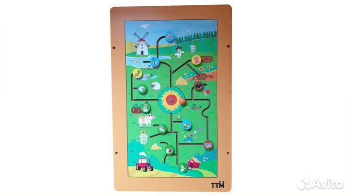 Развивающая панель, оборудование игровых комнат