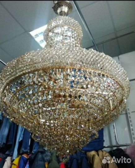 Люстра хрустальная