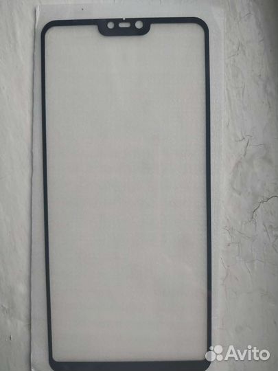 Защитное стекло на Redmi Note 6