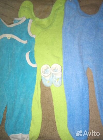 Пакет вещей для малыша