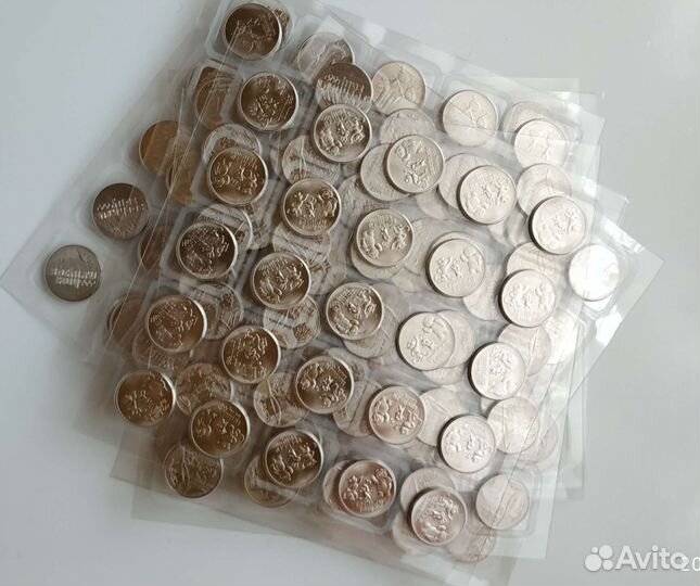 25 рублей Сочи 2014г.в блистере