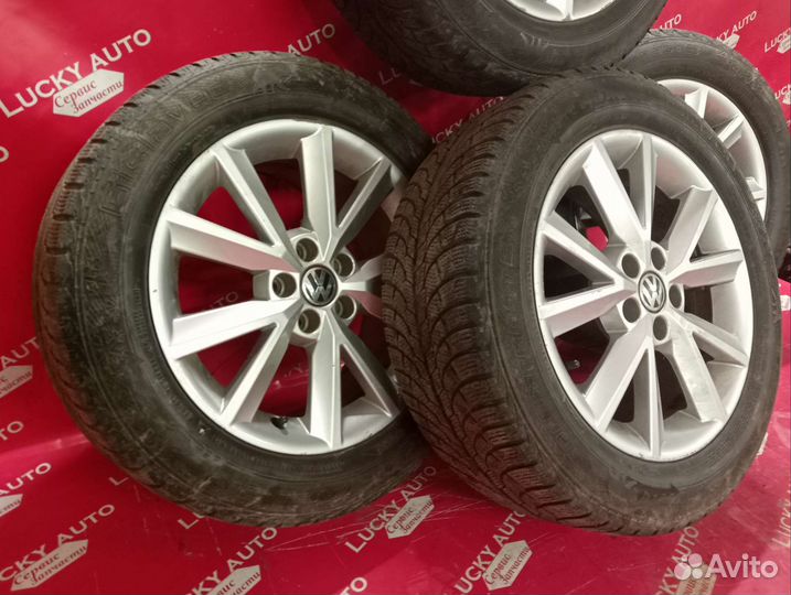 Комплект колес R16 Шкода Рапид Фольксваген Поло