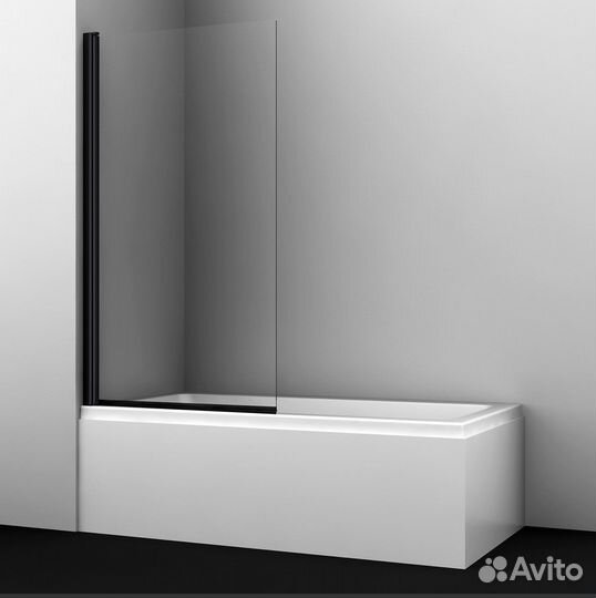 Стеклянная штора для ванной Wasserkraft