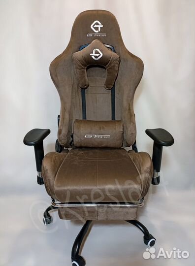 Игровое креслоиз ткани. Новое