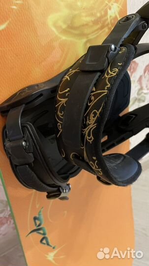 Сноуборд, крепления, ботинки, шлем