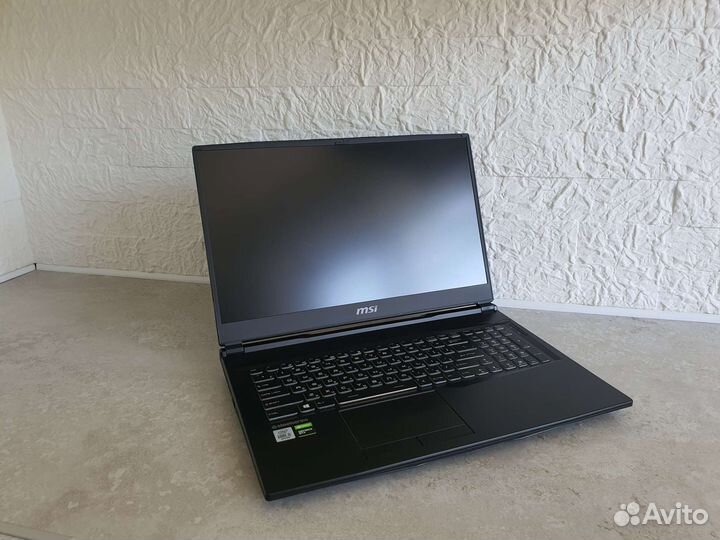 Игровой ноутбук MSI GL75 1660 ti 512ssd