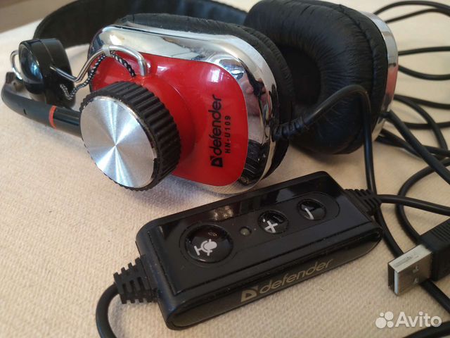 USB Наушники с микрофоном Defender