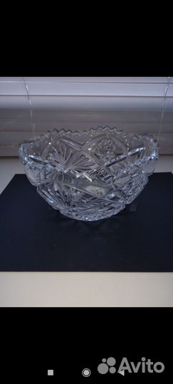 Салатник хрусталь