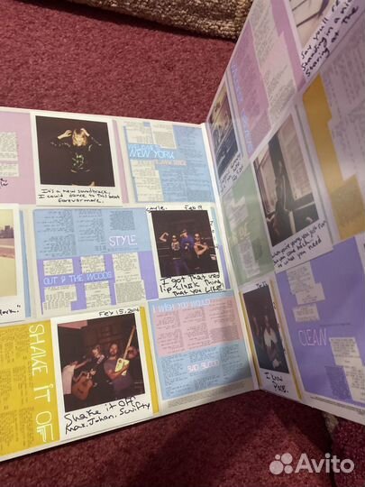 Taylor Swift 1989 винил пластинка