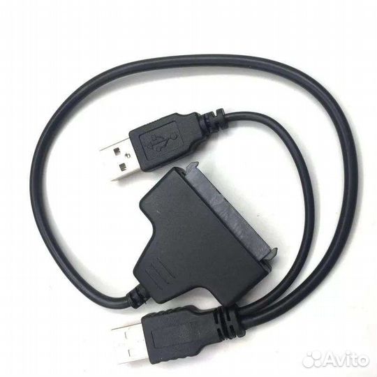 Переходник (адаптер) USB 2.0-sata