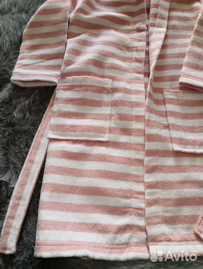 Банный халат для девочки р. 110-116