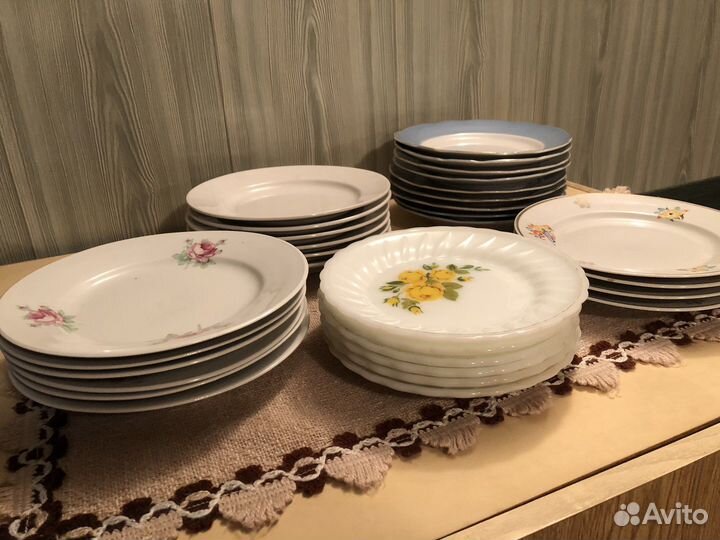 Наборы столовой посуды СССР