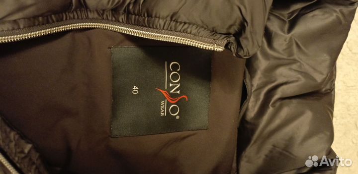 Пуховик женский Conso + перчатки Pitas