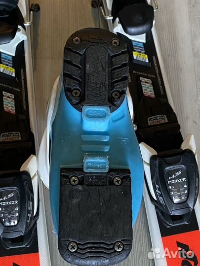 Горные лыжи детские 90 с ботинками, колодка 226мм