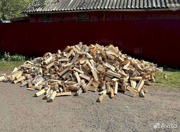 Дрова березовые колотые