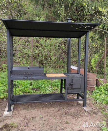 Мангал угловой